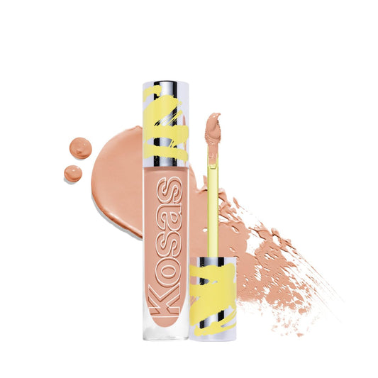 Kosas Revealer Extra Bright Serum-Powered Color Corrector for Under Eye Dark Circles, Discoloration + Spots, Long-Wear, Full Coverage (Illusion)