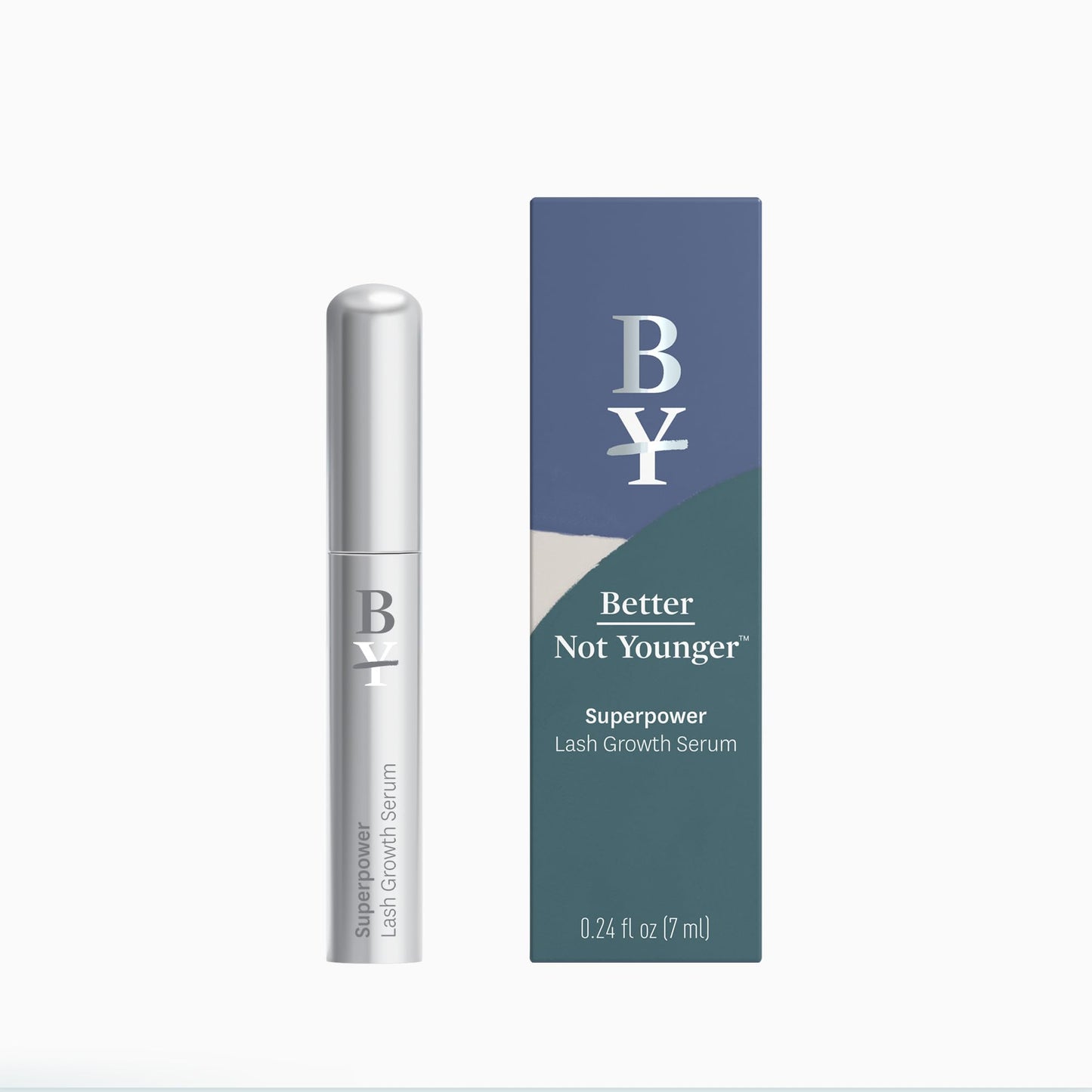 Better Not Younger Superpower Lash Serum (7ml) Lash Conditioner with Peptides, Vitamins & Nutrients - Enhancing Serum for Thicker, Fuller and Longer…