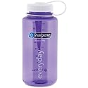 Nalgene Wide Mouth Bottle - 32 oz., Purple w/ Black Cap