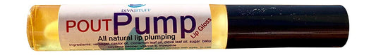 Diva Stuff Pout Pump, All Natural Lip Plumping & Conditioning Gloss