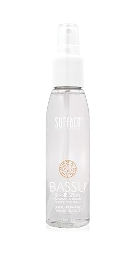 Surface Hair - Bassu Leave In Shine Spray -Shines, Detaingles, Protects & Softens- 4 fl oz