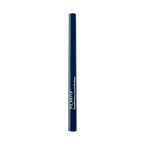 Almay Conditioning Liquid Eyeliner, Longwearing, Waterproof, Hydrating (Packaging May Vary), 30 Navy, 0.03 fl oz