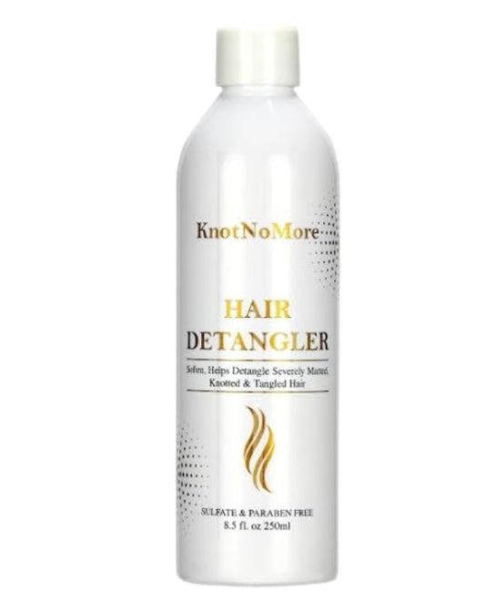 Knot No More Matted Hair Detangler for Extremely Tangled Hair - Sulfate & Silicone Free - 8.5 Fl Oz (250 ml) - Suitable for All Hair Types - Children