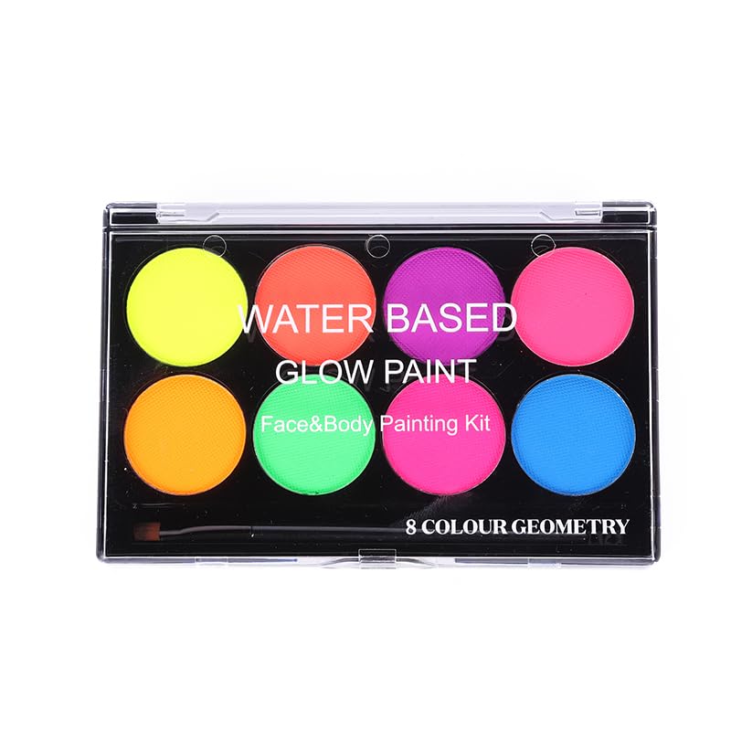 Water based colors painted body and face (WTCOLOR6)