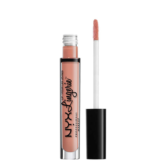 NYX PROFESSIONAL MAKEUP Lip Lingerie Matte Liquid Lipstick - Cheekies (Pale Warm Nude) Beauty & Personal Care NYX PROFESSIONAL MAKEUP