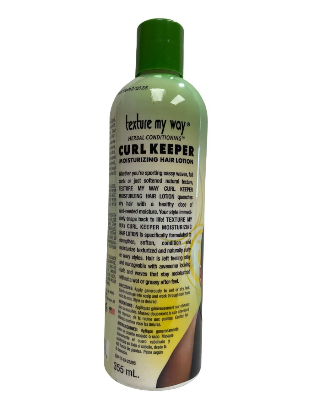 Africas Best Orig Texture My Way Curl Keeper Lotion 12 Ounce (354ml) (2 Pack)