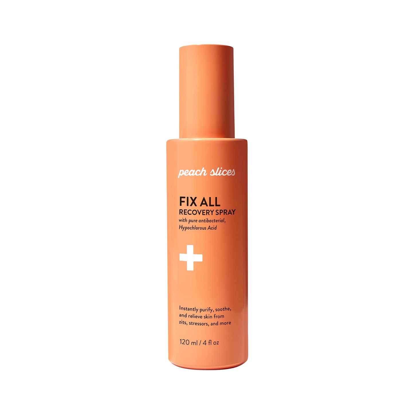 Peach Slices - Fix All Recovery Spray (4 oz) - Purify, Soothe, & Relieve - Zits, Stressors, & Redness - Hypochlorous Acid Spray - Electrolyzed Water Beauty and Personal Care Peach Slices