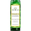 Tree of Life Beauty Vitamin C Brightening Face Care, Minimizing Pores & Facial Cleanser for Gentle Deep Cleaning with Organic Aloe, Clean