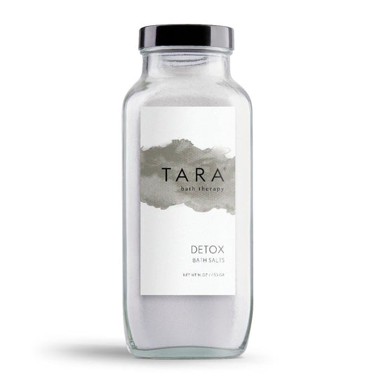 TARA Spa Therapy Detox Bath Salts - Cleansing Aromatherapy Soak with Juniper & Lemon, 100% Pure Essential Oils, 16 oz Beauty and Personal Care TARA