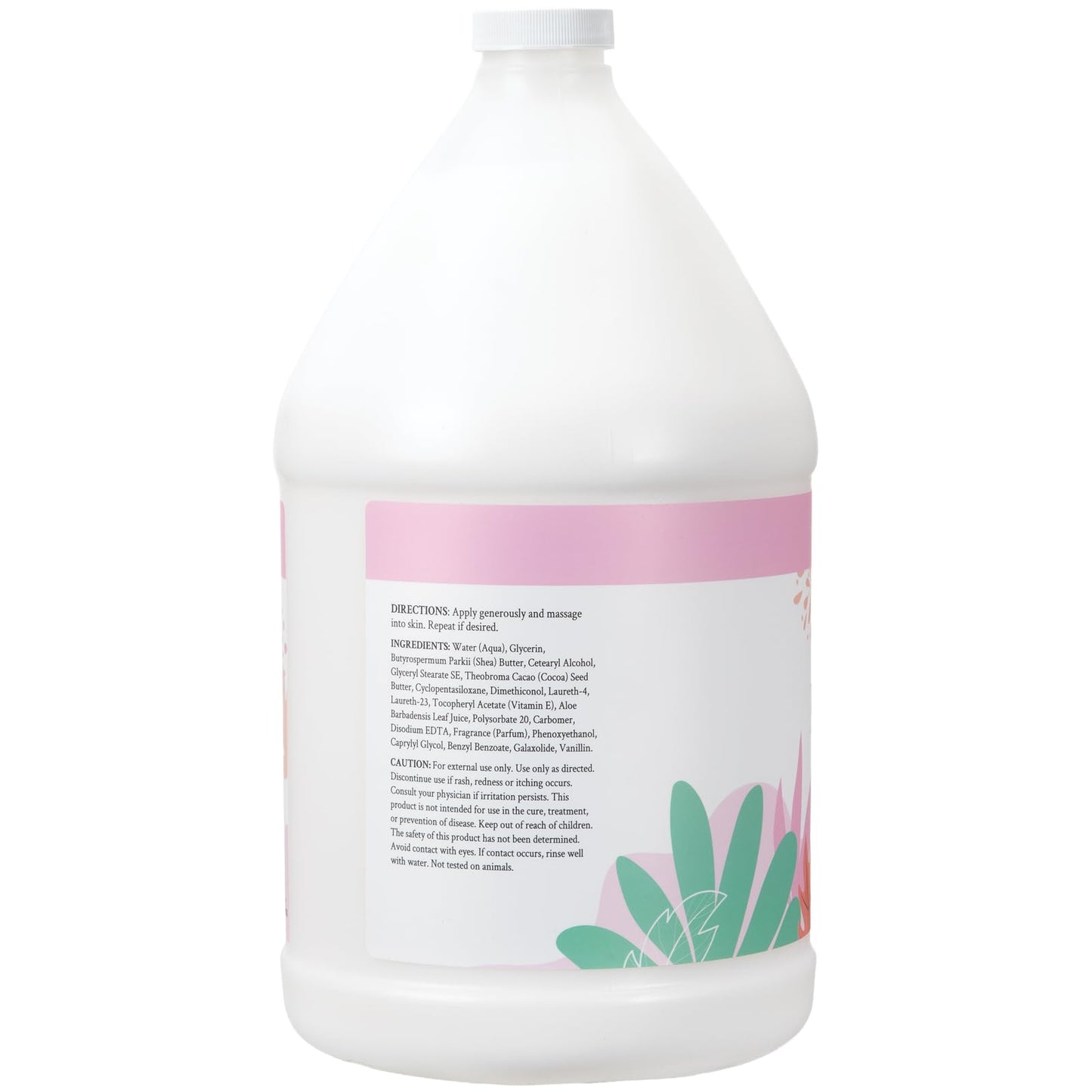 Ginger Lily Farms Botanicals Soothing Butter Lotion for Dry Skin, 100% Vegan & Cruelty-Free, Vanilla Sugar Bliss Scent, 1 Gallon (128 fl oz) Refill