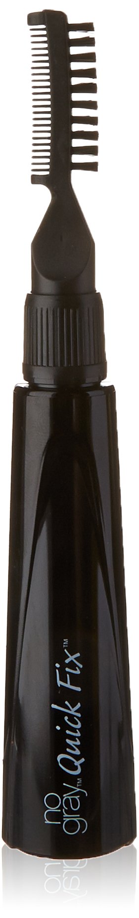 No Gray Quick Fix, Light Brown, Instantly Hide Gray Roots, Easy to Use 3 Comb Applicator, Compact & Travel Friendly