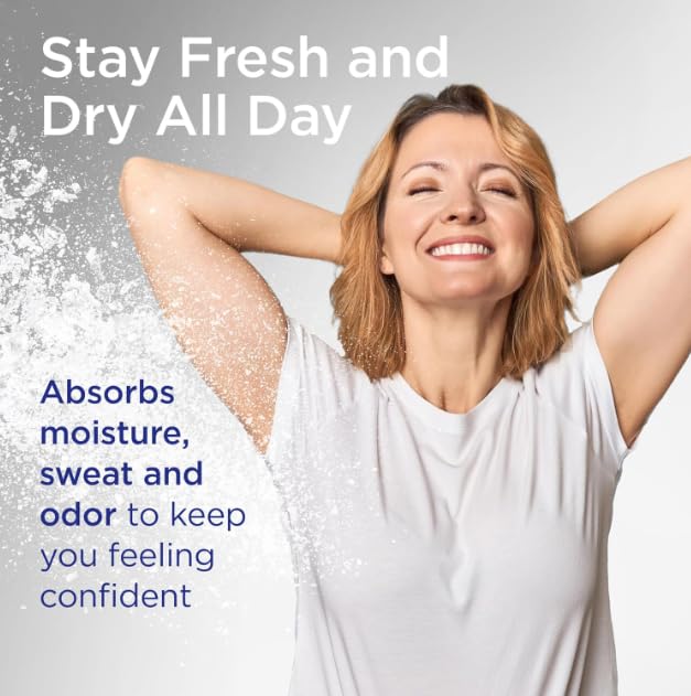 Shower to Shower Absorbent Body Powder, Original Fresh with Chamomile, 13-Ounce Bottles (Pack of 2)