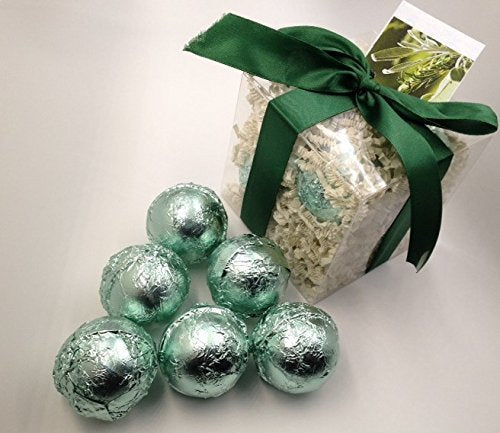 LEMONGRASS & SAGE GIFT SET with 6 Bath Bomb Fizzies with Shea, Mango & Cocoa Butter, Ultra Moisturizing (14 Oz) Great for Dry Skin, All Skin Types…