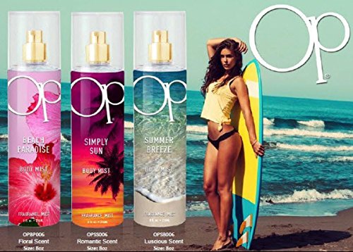 Ocean Pacific Simply Sun Body Mist for Her, 8 Fluid Ounce