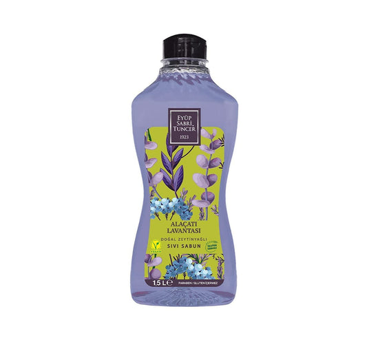 EST Eyup Sabri Tuncer 1923 - Natural Soap Series (Liquid Alacati Lavender -Natural Olive Oil, 1500ml) Beauty & Personal Care EST