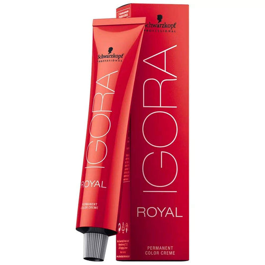 Schwarzkopf IGORA ROYAL Permanent Color Creme (5-57 Light Brown Gold Copper) Beauty & Personal Care Schwarzkopf Professional