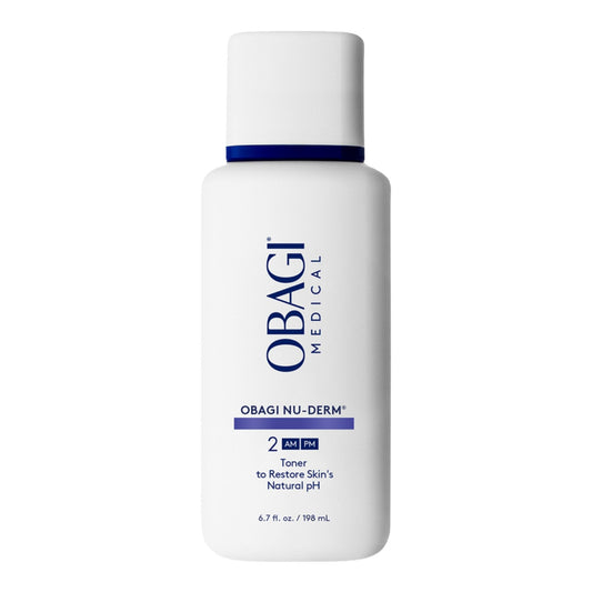 Obagi Nu-Derm Face Toner - Alcohol-Free Daily Essential for Cleansing with Witch Hazel & Aloe Vera - Skincare for Dry or Oily Skin Types - 6.7 Oz