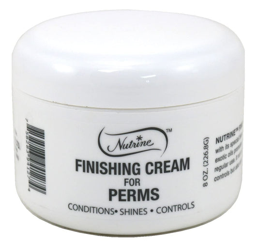 Nutrine Finishing Cream 8 Ounce (For Perms) (Pack of 3)