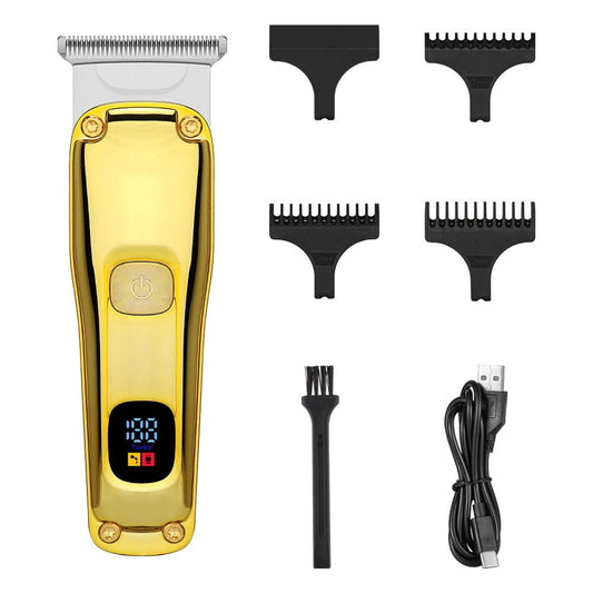 Hair Clippers for Men, Professional, Cordless Clippers & Trimmer Set, Super Quiet, Clippers for Hair Cutting Kit with LED Display, 5W Powerful Motor Beauty and Personal Care QDKVTNDJZ
