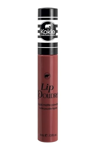 Kokie Cosmetics Lip Poudre Liquid Lip Powder, Midtown, 0.13 Fluid Ounce