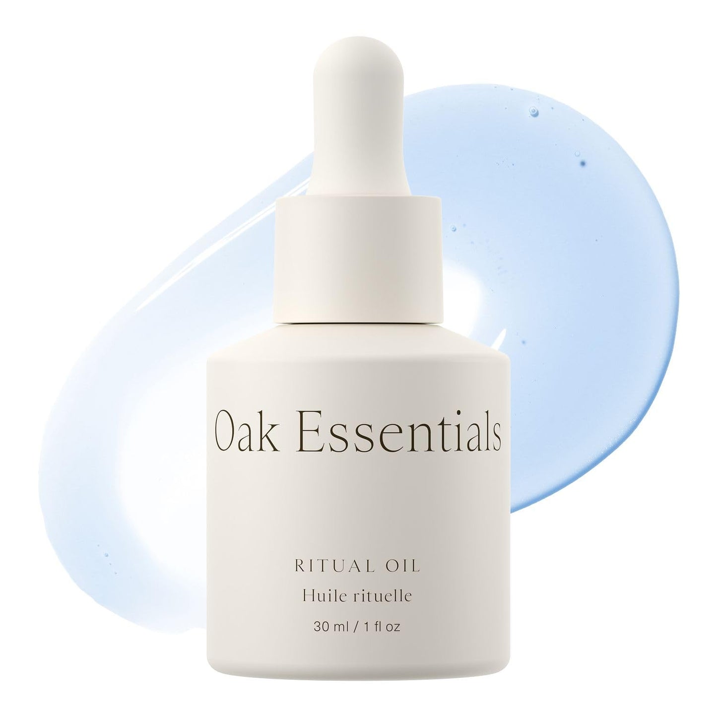 Oak Essentials Ritual Oil, Blue Tansy Hydrating Face Oil with Organic Jojoba Seed and Borage Seed Oils, Balances Sensitive-Feeling Skin, Silky Finish
