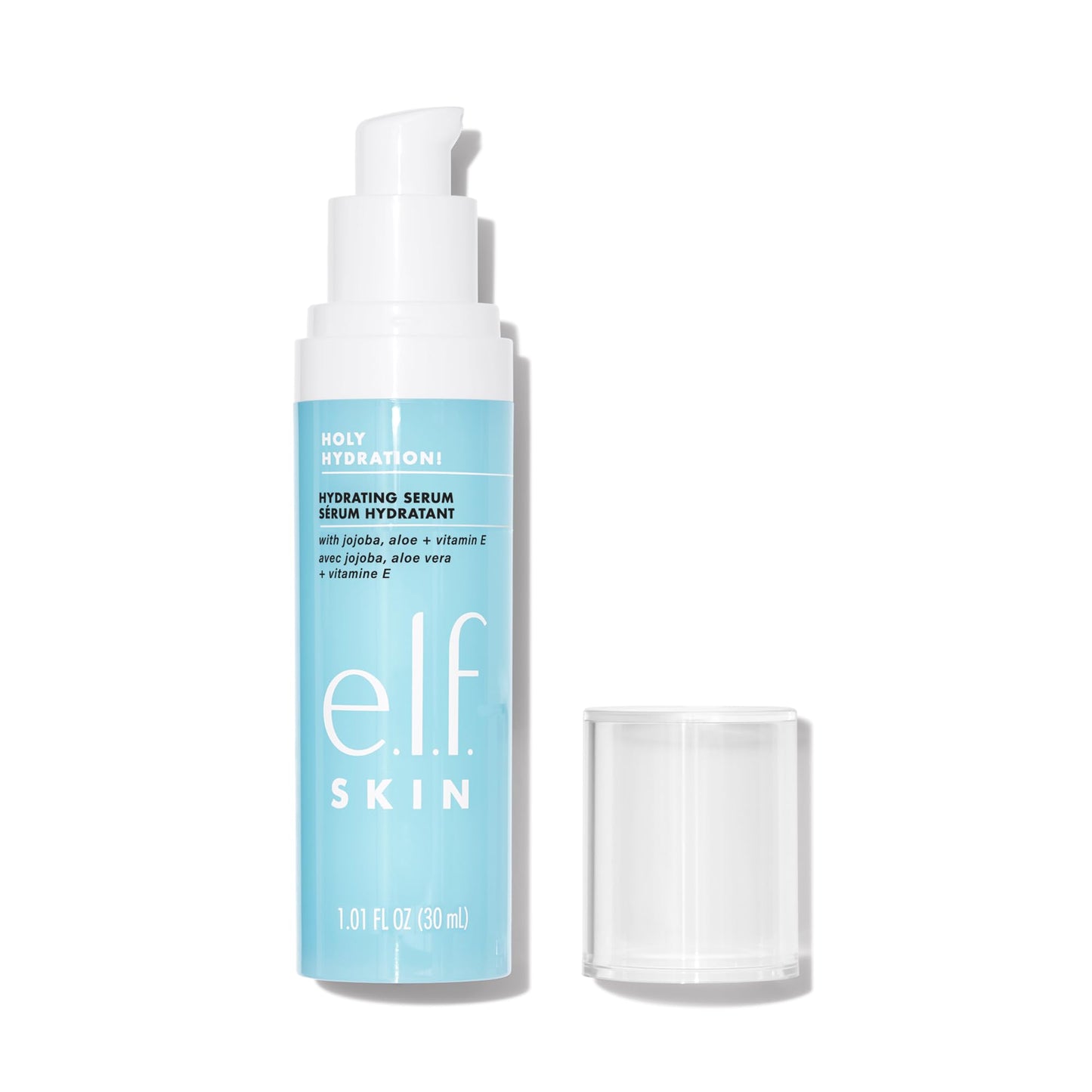 e.l.f. SKIN Holy Hydration! Hydrating Serum, Ultra Moisturizing Formula, Strengthens & Protects Skin, 1.01 Fl Oz, 30 ml