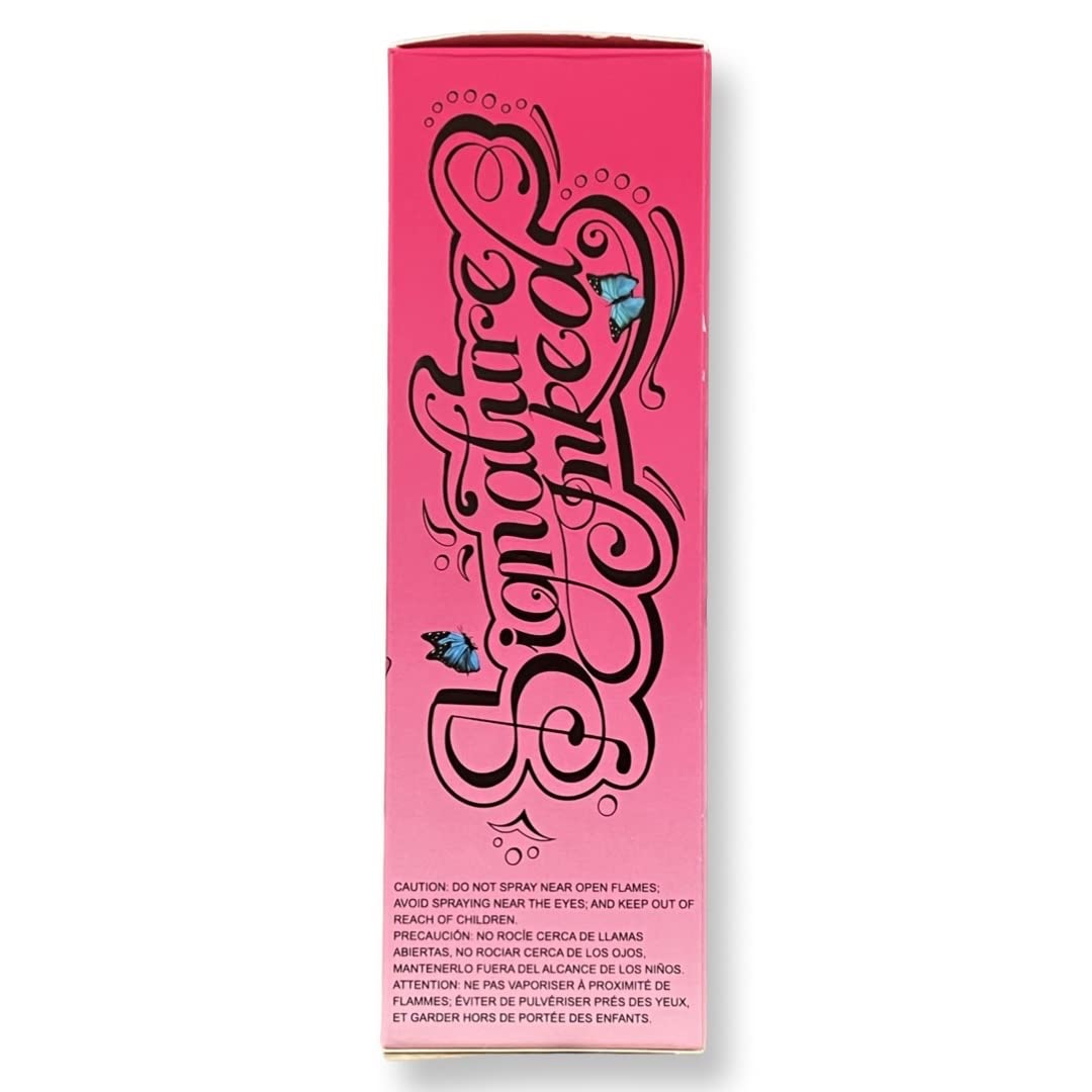 United Scents LOVE SIGNATURE INKED - Eau de Parfum for Women - Notes of Mango, Grapefruit, and Wild Strawberry - 3.4 Fl Oz