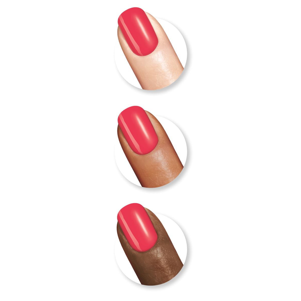 Sally Hansen Insta-Dri Nail Polish | Quick Dry, Long Lasting, Streak-Free Shine | Shiny | 333 Peachy Breeze | Pink Nail Color