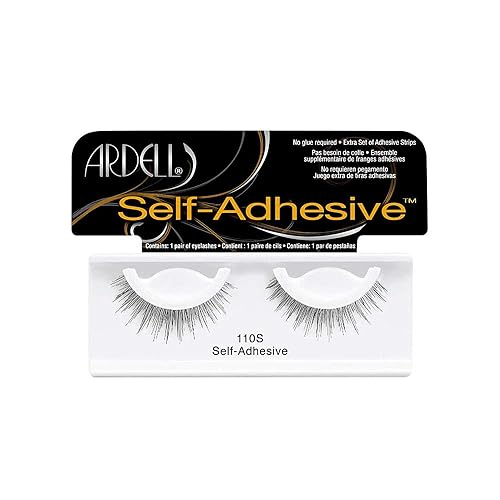 Ardell Self-Adhesive Eye Lashes, Black [110S] 1 ea