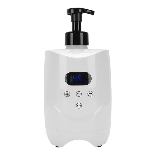 Hamwesh Hot Lather Machine, Professional Shaving Cream Warmer with 2 x 500 ml Refillable Foam Bottles and LED Display for Men Facial Skin Care Home Beauty and Personal Care Hamwesh