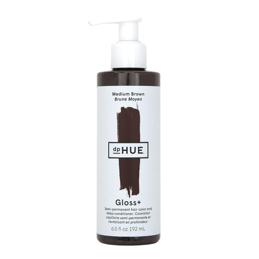 dpHUE Gloss+, Medium Brown - Boosts Fading & Faded Hair Color - 8-12 Applications per Bottle - Lasts Up to 8 Washes Beauty & Personal Care dpHUE