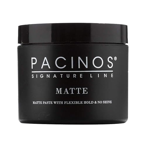 Pacinos Matte Hair Paste - Firm Hold, No Shine, Sculpting & Styling Wax, Long Lasting Definition & Texture, No Flakes, All Hair Types