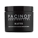 Pacinos Matte Hair Paste - Firm Hold, No Shine, Sculpting & Styling Wax, Long Lasting Definition & Texture, No Flakes, All Hair Types