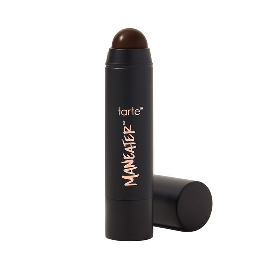 tarte maneater silk stick bronzer - Buildable Lightweight Cream Bronzer, Natural Matte Finish, Vegan & Cruelty-Free, full size, eclipse