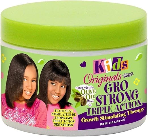 Africas Best Kids Orig Gro Strong Therapy 7.5 Ounce Jar (221ml)
