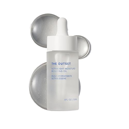 The Outset Ultralight Hydrating Face Oil with Squalane, Fast-Absorbing, Non-Clogging & Gentle Moisturizer, Fragrance-Free, Clean, Vegan & Gluten-Free