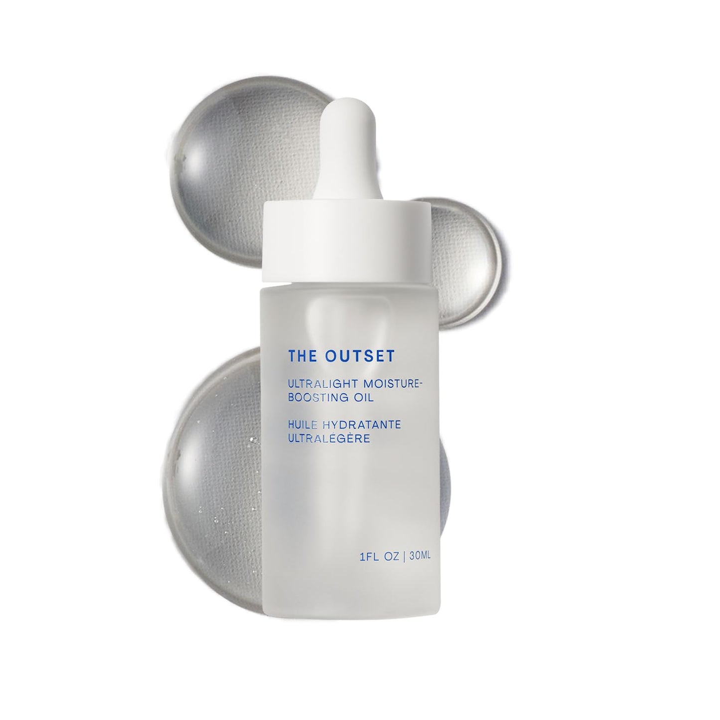 The Outset Ultralight Hydrating Face Oil with Squalane, Fast-Absorbing, Non-Clogging & Gentle Moisturizer, Fragrance-Free, Clean, Vegan & Gluten-Free