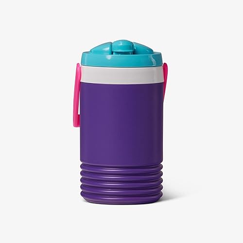 Igloo 00031406 Retro Legend 1/2 Gallon (Retro Purple/Aqua)