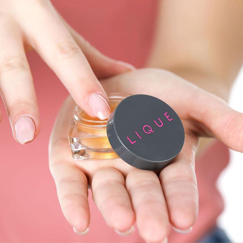 LIQUE Cosmetics Shimmer Whipped Oil Lip Butter, Made with Nutrient-Rich Honey, Aloe Vera, & Vitamin C for Dry, Cracked & Chapped Lips, Adds a Subtle
