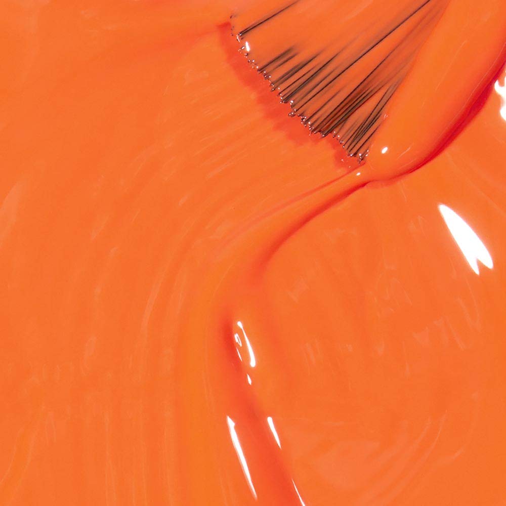 OPI Nail Lacquer, Summer Lovin' Having a Blast!, Orange Nail Polish, Grease Collection, 0.5 fl oz