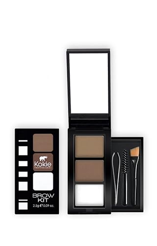 Kokie Cosmetics Brow Kit, Blonde, 0.09 Ounce