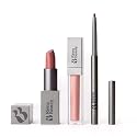 Rinna Beauty Lip Kit - Rodeo Drive - All in One Perfect Rose Lip Color - Includes Lipstick, Lip Gloss, and Lip Liner - Vegan Formula, Long-lasting,
