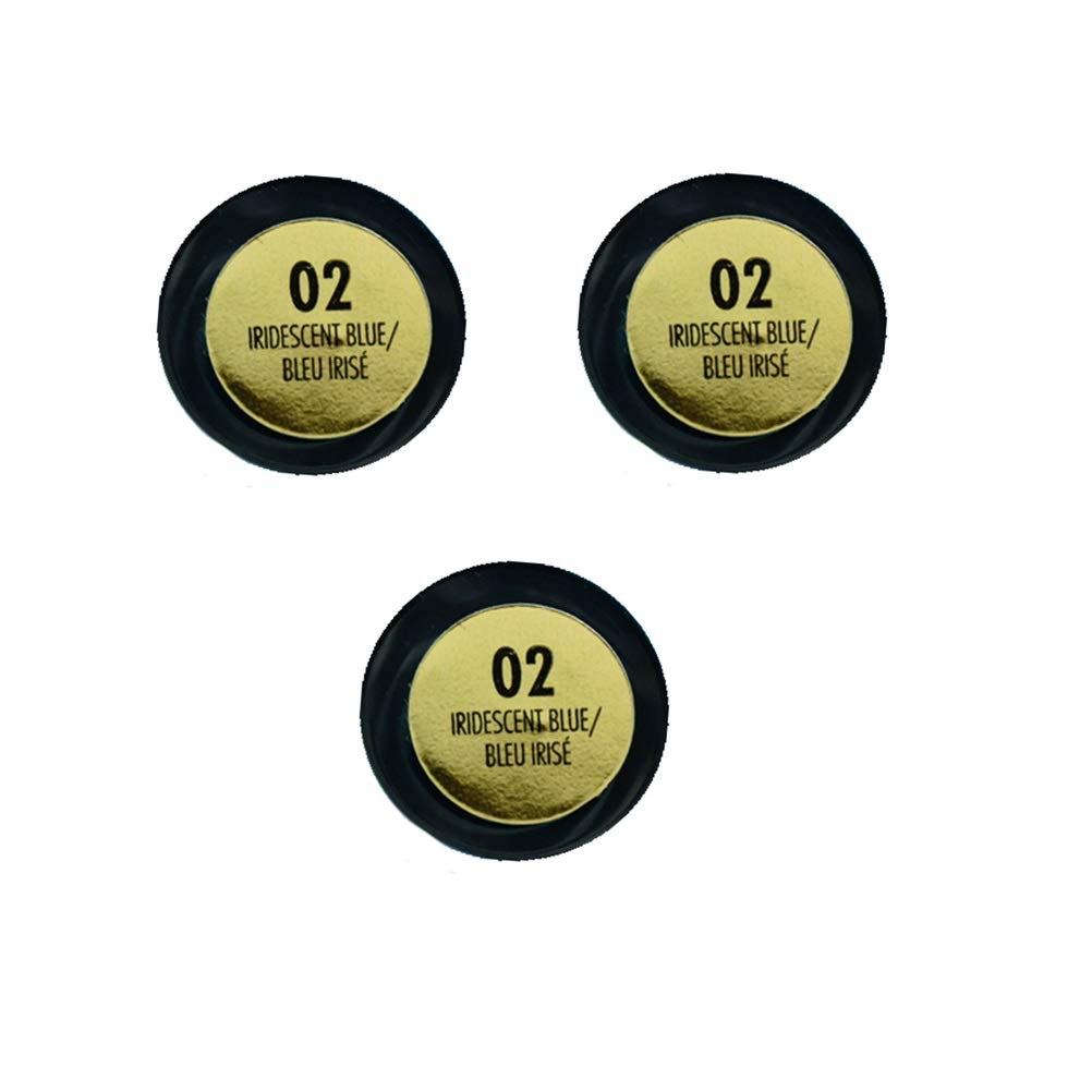 Pack of 3 Milani Stellar Lights Holographic Lip Gloss, Iridescent Blue 02