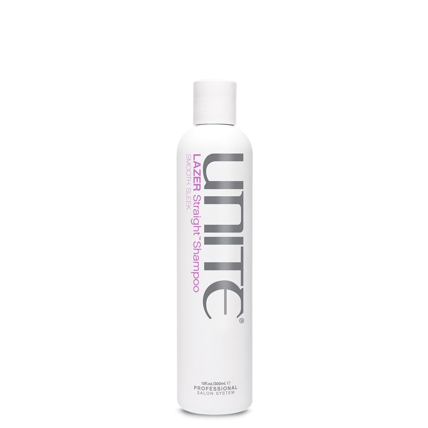 UNITE Hair - LAZER Straight Shampoo - Sulfate-Free Shampoo for Thick, Coarse & Unruly Hair - Cleanses, Tames Frizz, Softens, and Adds Shine