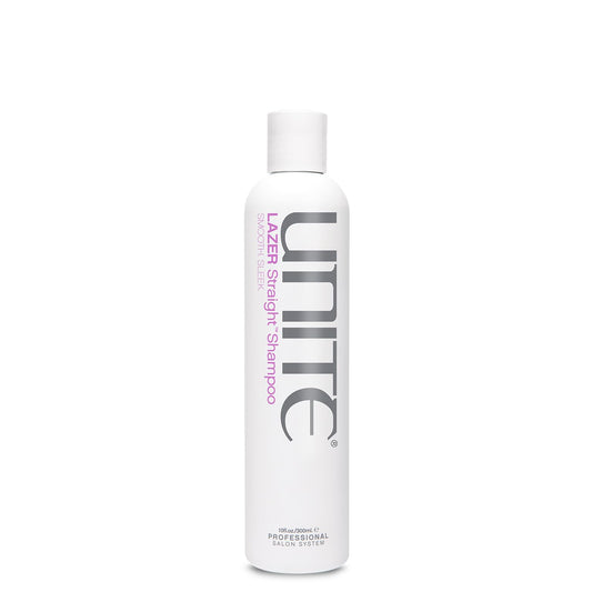UNITE Hair - LAZER Straight Shampoo - Sulfate-Free Shampoo for Thick, Coarse & Unruly Hair - Cleanses, Tames Frizz, Softens, and Adds Shine