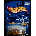 #2002-123 Evil Twin Gold Malaysia Collectible Collector Car Mattel Hot Wheels