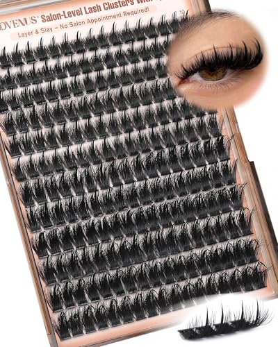 Goddvenus Manga Lash Clusters With Spikes Wispy Cluster Eyelash Extensions Fluffy Anime Eyelashes Clusters Reusable Faux Mink Fairy Individual Lash Beauty and Personal Care Goddvenus Default Title
