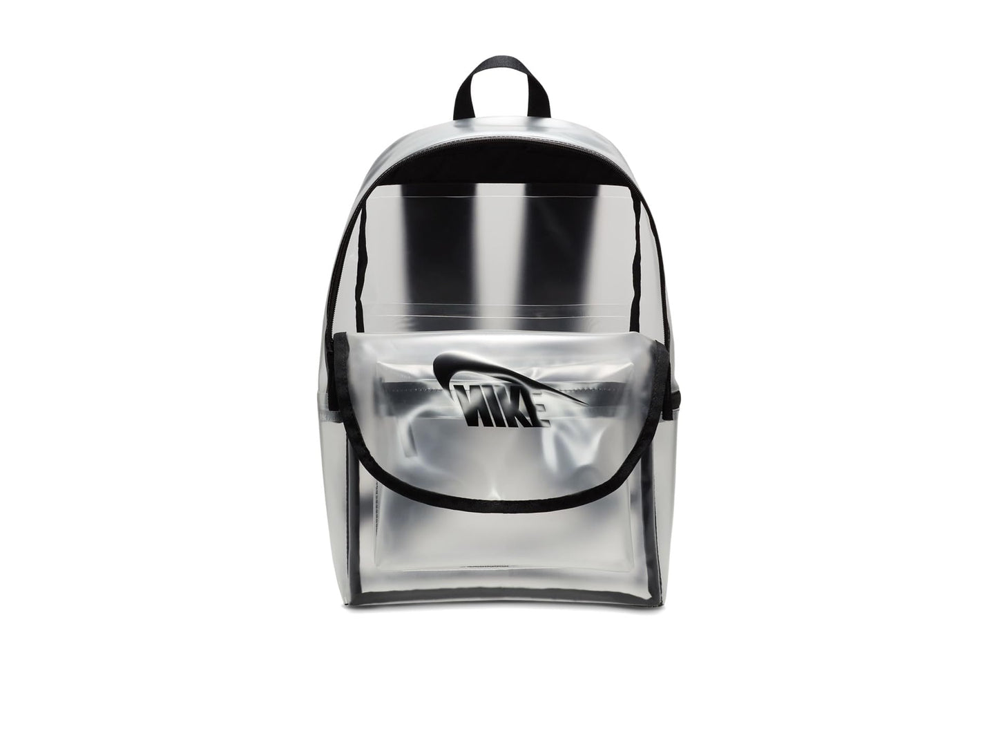 Nike Unisex Kids Heritage Crystal Backpack (25L) (Little Kid/Big Kid) Clear/Black/Black One Size