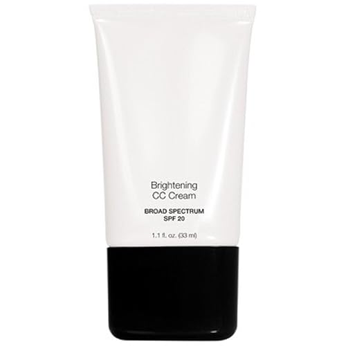 Brightening Color Correcting CC Cream SPF 20 mediam coverage - 4 in 1 - Foundation sunscreen anti aging moisturizer (Medium)