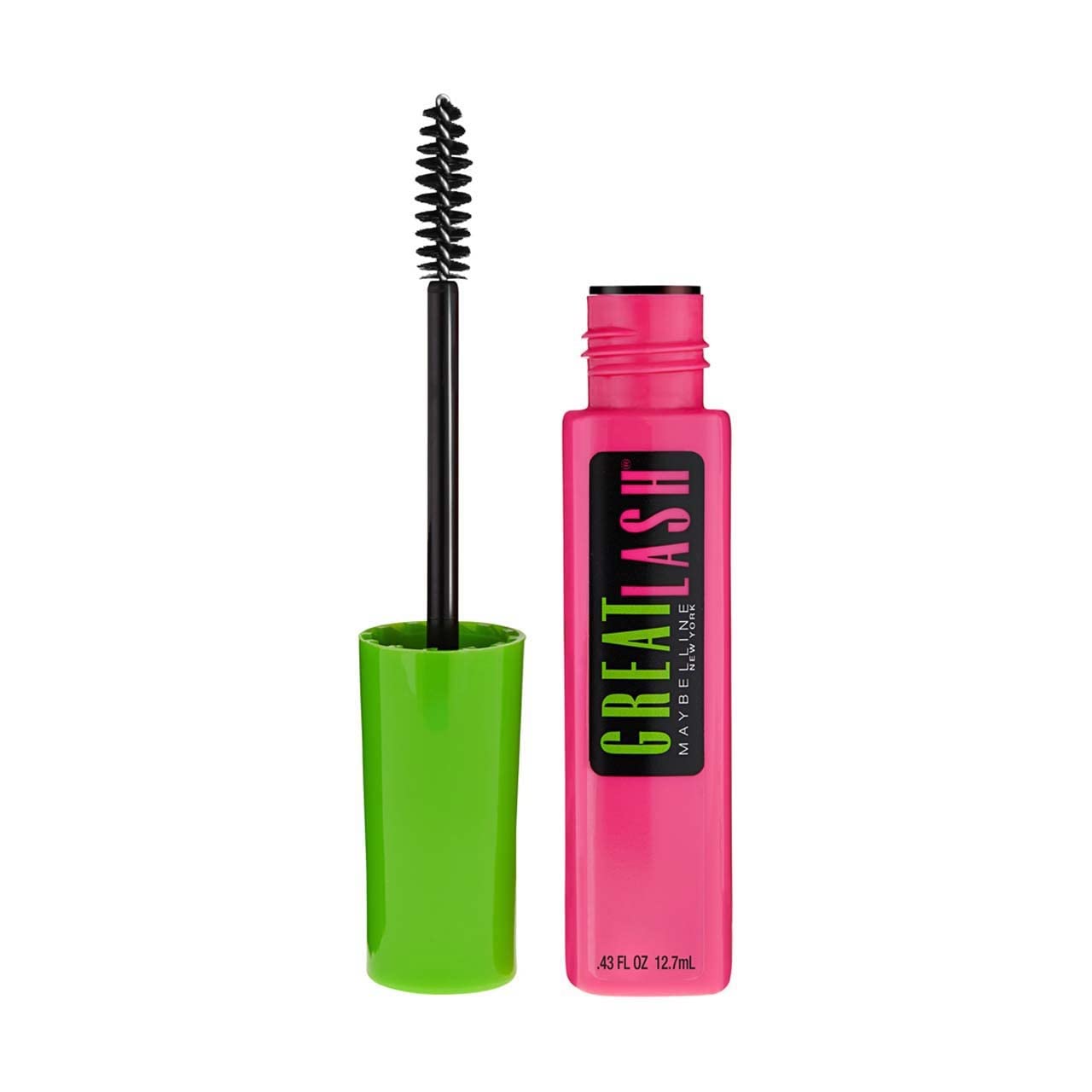 Maybelline Great Lash Washable Mascara, Brownish Black [102], 0.43 oz (Pack of 6)